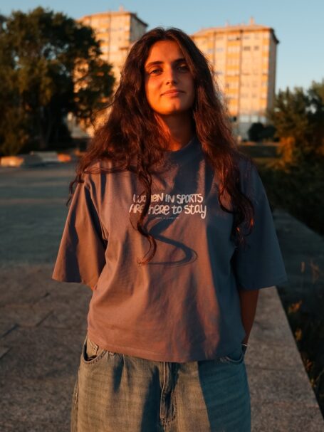 Camiseta Women - WXG Blue Grey